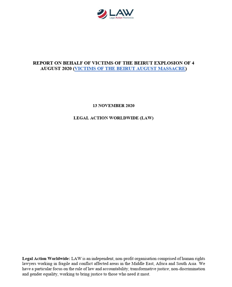 Report Cover